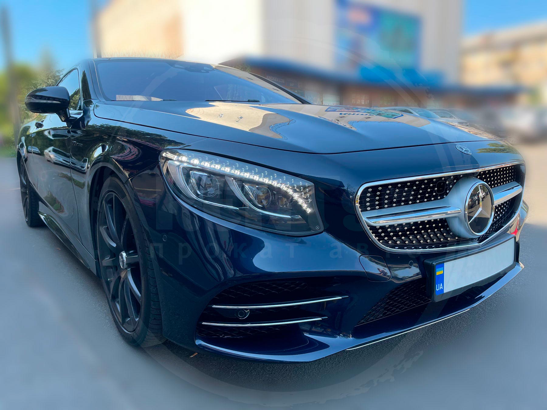 Rent Mercedes-Benz S560 coupe 2018