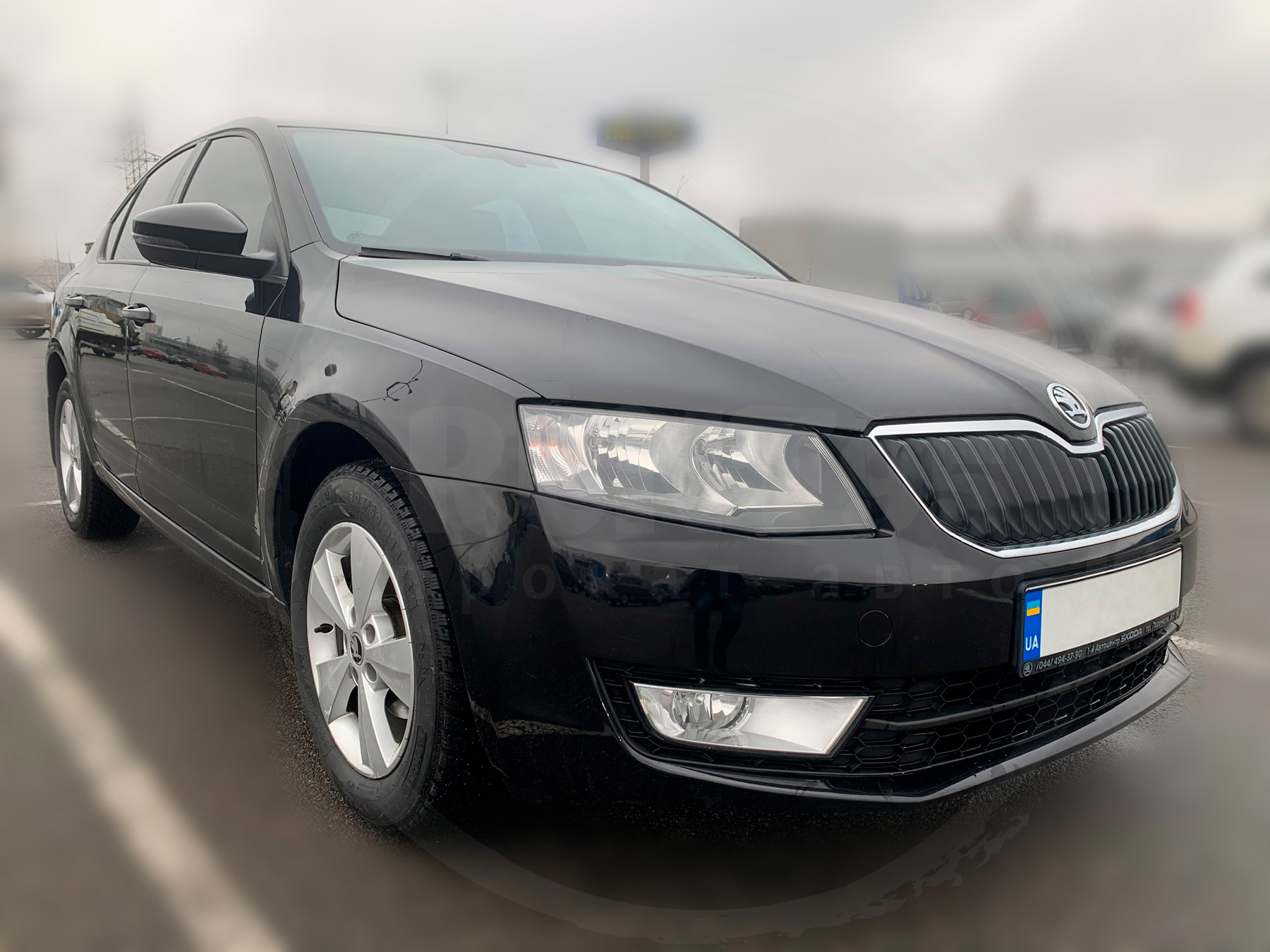 Rent Skoda Octavia A7 black