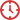 red clock